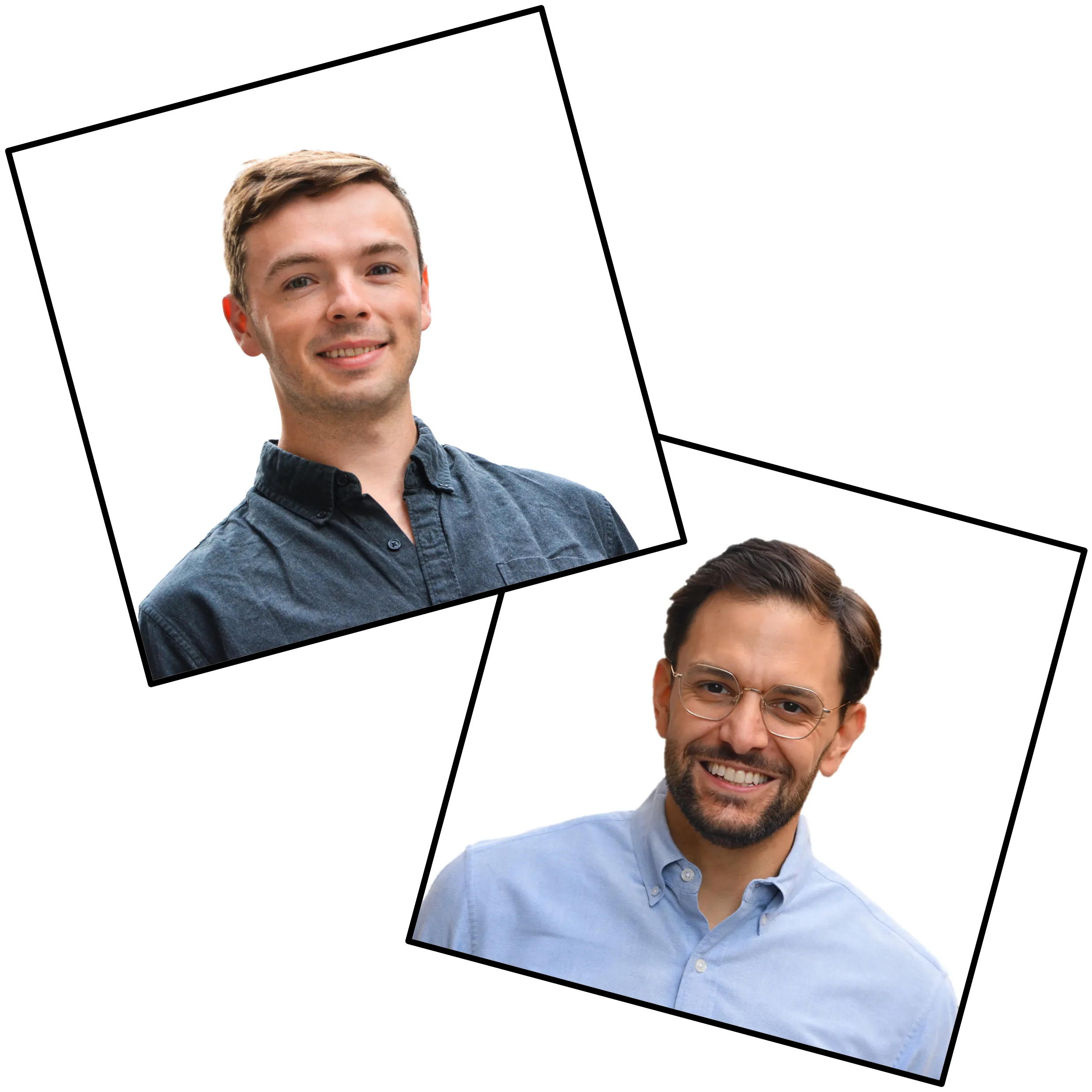 Ben and Joe, co-founders of Amalgam
